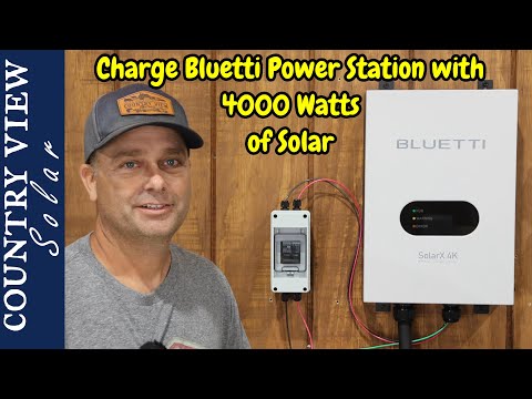 Bluetti's New SolarX 4K - 4000 Watt Solar Charge Controller