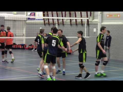 Volleybal Heren Promotieklasse D: DIOS H1 - OPM Heerenveen H1 [03-02-2017]