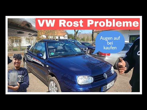 VW Golf Rost,Rost! Augen auf beim Kauf!Benzin Preise explodieren. BMW bekommt 19 Zöller.
