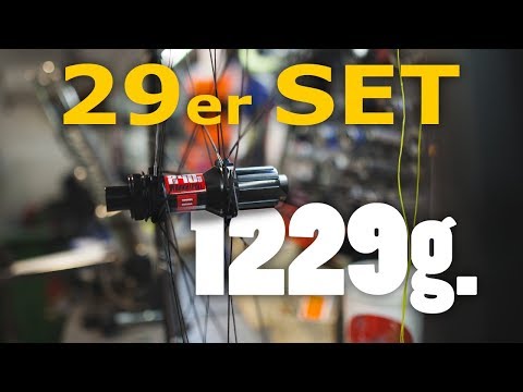 Ultra lekkie koła MTB 29" Nextie 1229g.