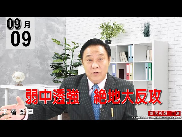 20210909《【【弱中透強   絕地大反攻】電子正規軍都全面走強，這是非常健康的走勢。》#王曈 #王者至尊