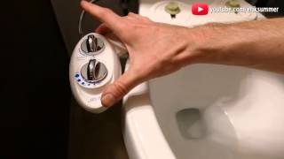Use a Bidet for a cleaner BUTT! Work on ANY Toilet! Benefits, installation, and review!
