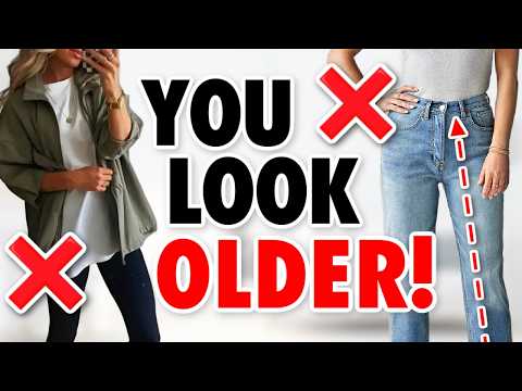 12 Style Mistakes Making You LOOK OLDER!