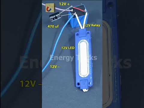 Make a 12V LED Flasher For Your Bike | Motor Cycle | Bicycle #shorts