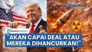 Jelang ke China, Trump Tegaskan Siap Capai Kesepakatan Damai & Siaga Hancurkan Iran jika Gagal Deal