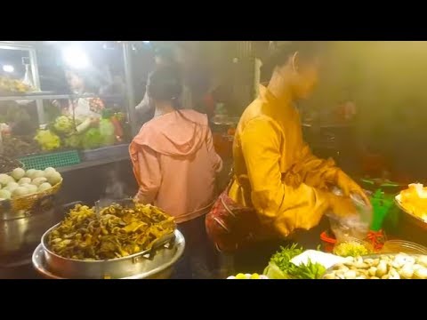 Best Street Food In Phnom Penh - Night And Morning Street Food - My Village Food
