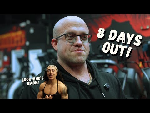 8 Days Out | Peak Week Starts Now 💪