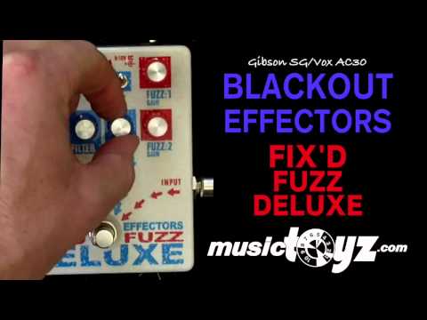 Blackout Effectors Fix'd Fuzz Deluxe