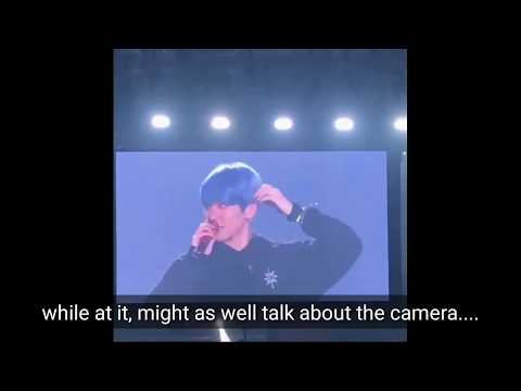 (ENGSUB) 191230 EXO BAEKHYUN FUNNY THROWING SHADE AT CAMERAMEN MUSIC SHOWS #EXPLORATION