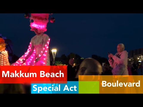 Special Act am Boulevard von Makkum Beach