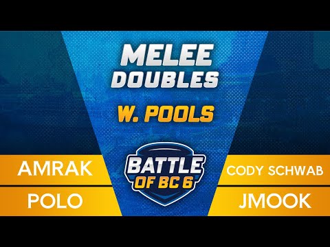 Amrak / Polo vs Cody Schwab / Jmook - Melee Doubles Winners Pools - Battle of BC 6