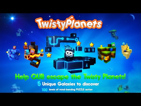 Twisty Planets Space Puzzle Video