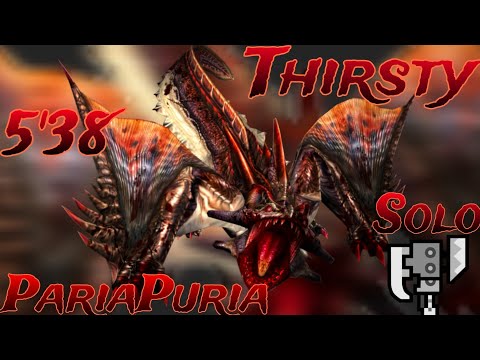 MHFZ - Thirsty PariaPuria Solo Switch Axe F ( G Gear, No Solid Determination/Tech) 5'38