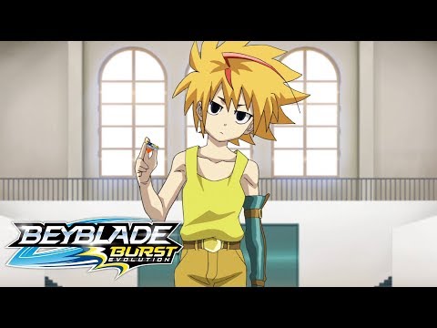 BEYBLADE BURST EVOLUTION Episode 3: Drain Fafnir! Winding Up!