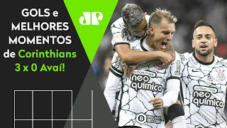 Roger Guedes destruiu e fez três gols: Confira os melhores momentos de Corinthians 3 X 0 Avaí