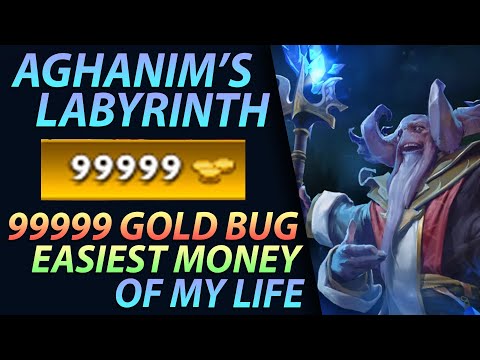 Dota 2 Aghanim's Labyrinth - 99999 Gold Bug