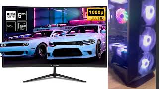 Monitor 24 polegadas curvo Bom e Barato : Ideal para Uso Geral e Entretenimento