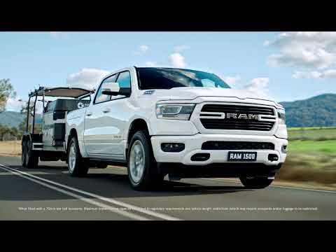 YouTube Video of the RAM 1500 Laramie® Sport ‐ Eats Up Weekend Adventures!