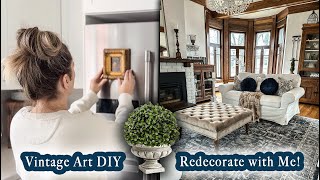 Removing Holiday Decor & Redecorating for Winter with New Decor! Organizing Decor Tips, How I Store