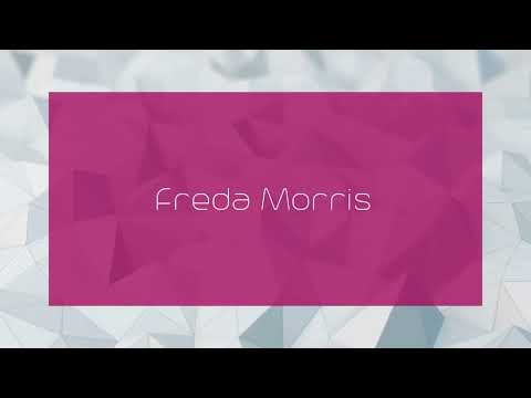 Freda Morris