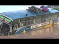 Passengers escape death after bus is almost swept by floods in Turkana
