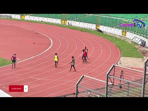 U15 girls 100m. Heat 8. GFH qualifier. Kumasi2024.