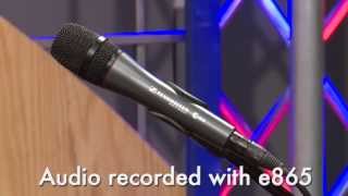 Sennheiser e865 Handheld Vocal Condenser Microphone Overview | Full Compass