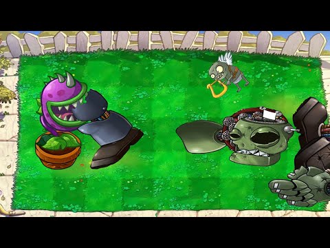 Plants vs. Zombies - 99 Chomper vs Dr.Zomboss