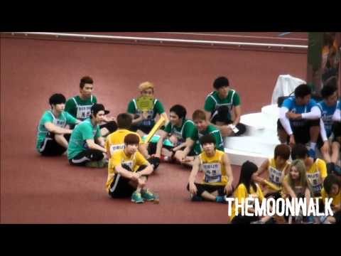 [Fancam] 120710 Sleepy Sunggyu @ Idol Sport