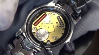 How to change the battery on a TAG Heuer Link Watch