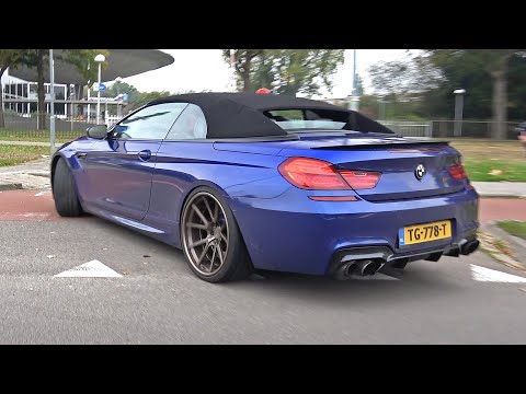 BMW M6 F12 with Akrapovic Exhaust! Lovely Sounds & Accelerations!