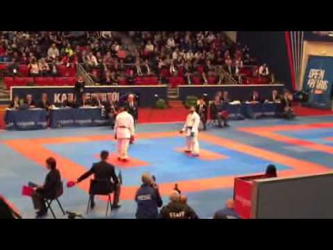 Le KO de Rafael Aghayev contre Davy Dona   Open de Paris 2016