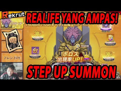 🔥🔥GACHA BOROS DI SERVER JEPANG!! 7 TICKET LANGSUNG SSR - ONE PUNCH MAN:The Strongest