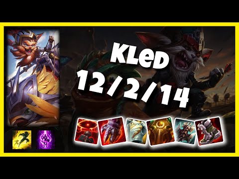 Kled vs Jax Top 10.24 Challenger S11 Gameplay (12/2/14) - EU