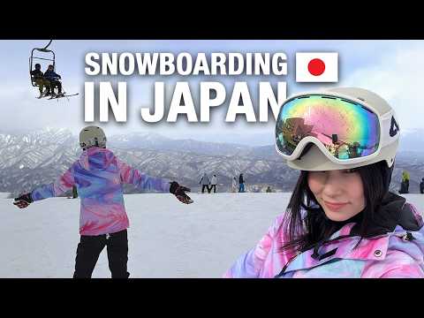 Snowboarding in Hakuba as a Beginner (Harder Than I Expected)