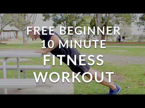 10 Minute Beginner Fitness Workout From Home