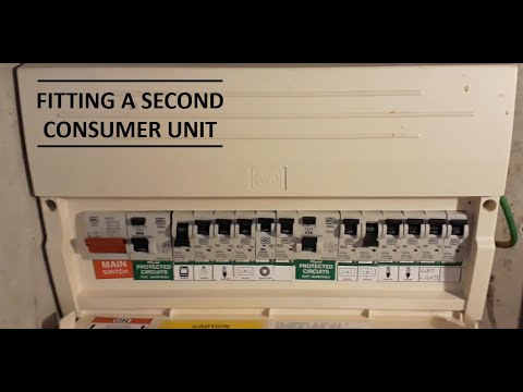 Fitting a Second Consumer Unit Part 1