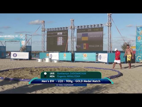 Kostiantyn ZADOIANCHUK (UKR) vs. Eugeniu MIHALCEAN (MDA) • Gold Medal • Men's BW 90Kg