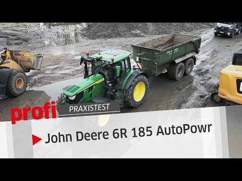 Sparsames Multitalent: John Deere 6R 185 AutoPowr | profi #Praxistest