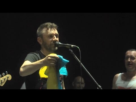 Сергей Шнуров и украинский флаг: «Я из другой страны!»