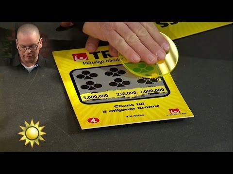 Triss:"Kanske kan köpa en husbil" - Nyhetsmorgon (TV4)