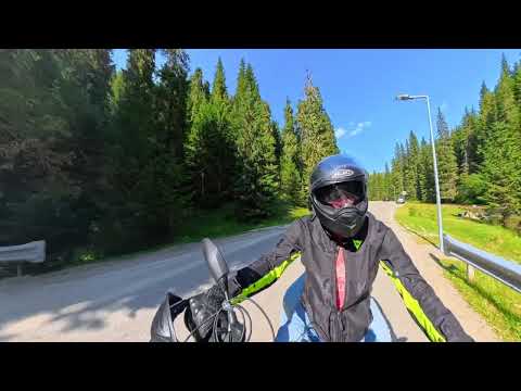 🏍️ TransBucegi pe Yamaha Ténéré – Plimbare de Vară de la Peștera Ialomiței spre Moroeni 🌄☀️