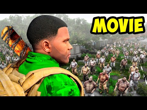 SURVIVE the BIGGEST Zombie Outbreak in GTA 5! (MOVIE)