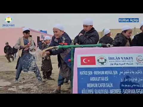 Merhume Hatice Şen Külliyesi Açılışı / Su Kuyusu - Şadırvan ve Medrese
