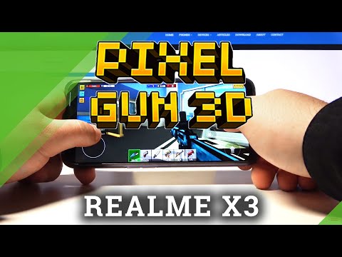 Pixel Gun 3D Gameplay on Realme X3 – Gaming Quality Checkup