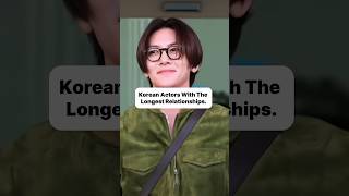 Top Korean Actors with the Longest-Lasting Relationships❤️😍🥹 #youtubeshorts