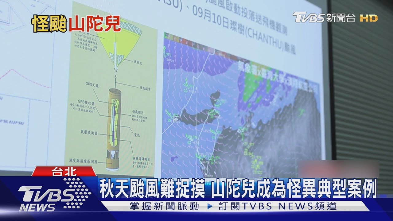 怪颱山陀兒 恐成史上第二在台上空「死掉」颱風
