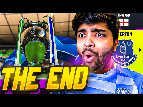 THE END OF EVERTON CAREER MODE...🤯