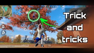 New Hidden place 😅 trick and tricks👍 Garena free fire...