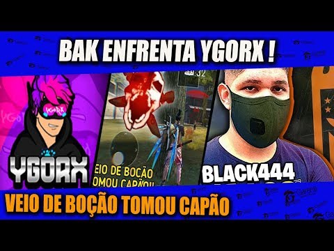 NOBRU MELHOR  INFLUENCIADOR DE FREE FIRE-BAK ENFRENTA YGORX
